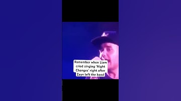 Thumbnail of Remember when Liam cried singing ‘Night Changes’ right after Zayn left the band #onedirection #ziam