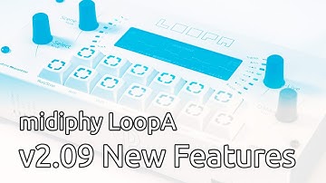 midiphy LoopA v2.09 - New Features