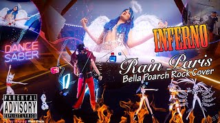 😇 INFERNO ❤️‍🔥 Rain Paris // Bella Poarch Rock Cover // in BeatSaber // Mixed Reality
