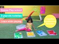 Kidzee Activities | 3-Year-old games that increase kids attention span | Sorting, Balancing Part - 2