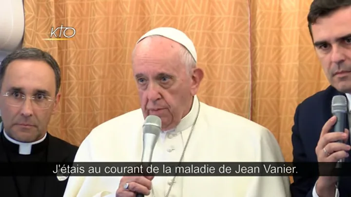 Jean Vanier : le pape Franois rend grce pour son t...