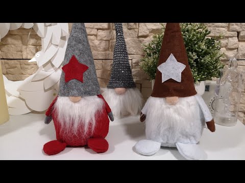 Sewing Christmas Gnome DIY/ Spiridus de Craciun cusut