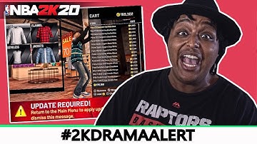 PLAYERS TURN AGAINST EACH OTHER AS 2K20 DEVELOPERS PREPARE NEW UPDATE!! #2KDRAMAALERT