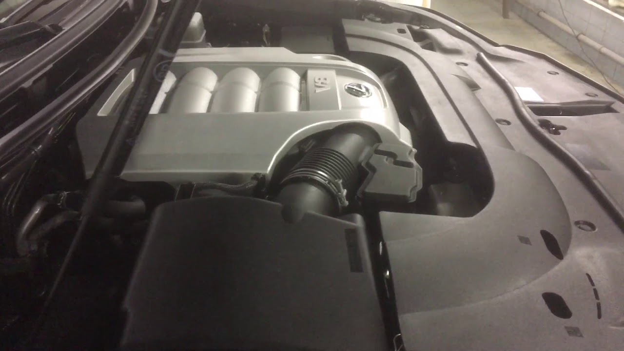 Двигатель автомобиля, после мойки паром - YouTube