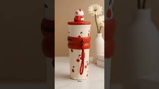 Tumbler Panda Viral 2025! Stainless SUS304 700ml Super Cute 🐼✨