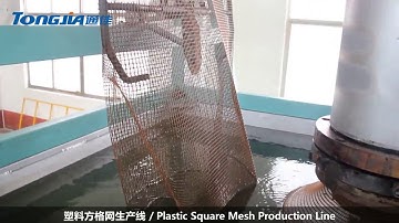 Plastic Square Mesh Production Line