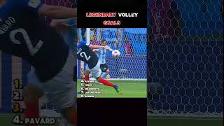The Most Iconic Volley Goals#football #soccer #goals #ronaldo #messi #skills