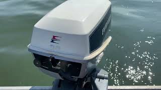1984 Evinrude 8hp antique outboard AOMCI