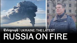 St Petersburg burns as new ‘number one target’ revealed & touring a frontline city | War latest news