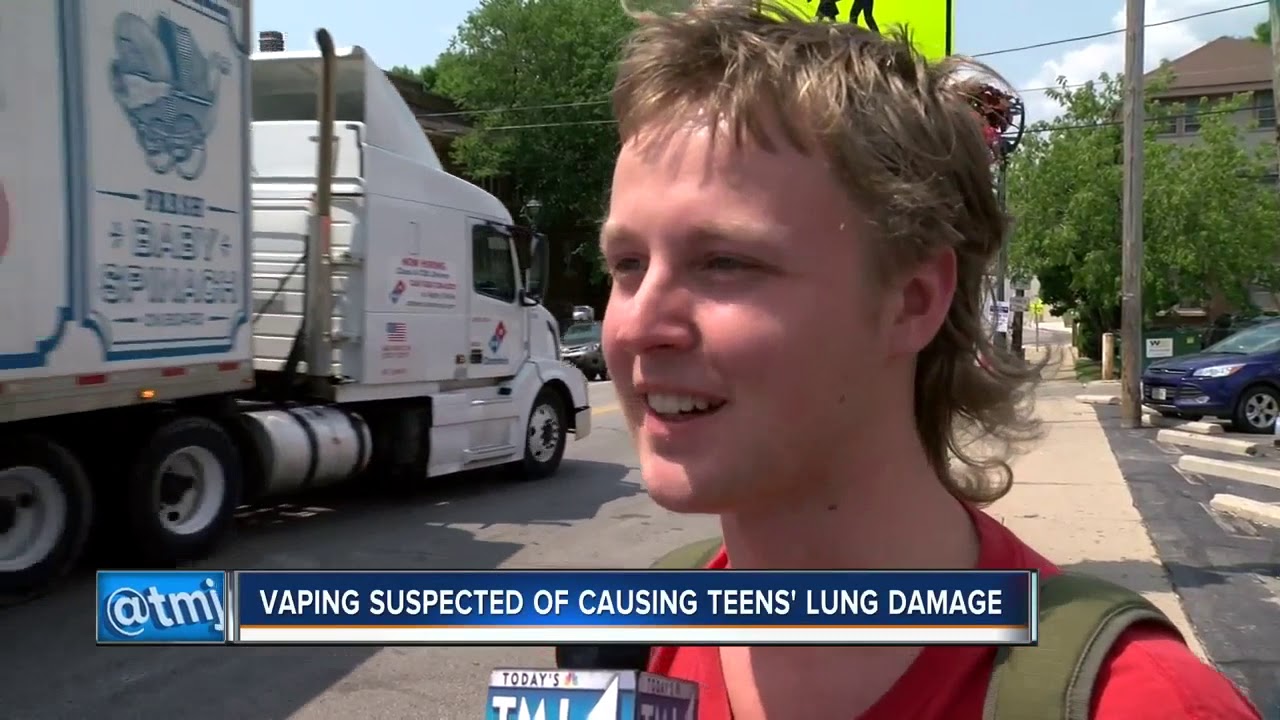 Eight Milwaukeearea teens hospitalized with lung damage from vaping