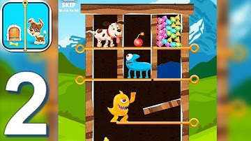 Save the Puppy - Gameplay Walkthrough Part 2 Levels 31-65 (Android,iOS)