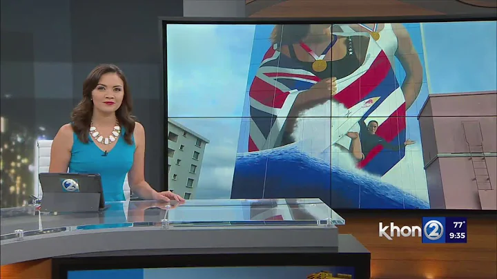 Local artist completes 12-story mural honoring Duk...
