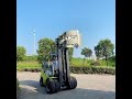 SNSC FL30 3T LPG GAS Forklift with Paper Roll Clamp to Mongolia