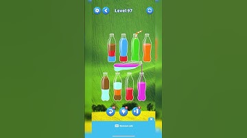 Stage 97 | How to Play Water Sort Puzzle Game 2024 | IQ Game #howtoplay #watersortpuzzlegames #game