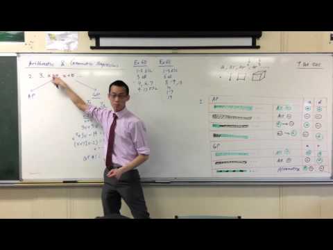 Making a Sequence Arithmetic or Geometric