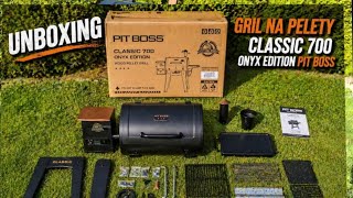 Konečne doma! 🔥 Pit Boss Classic 700 Onyx – Unboxing