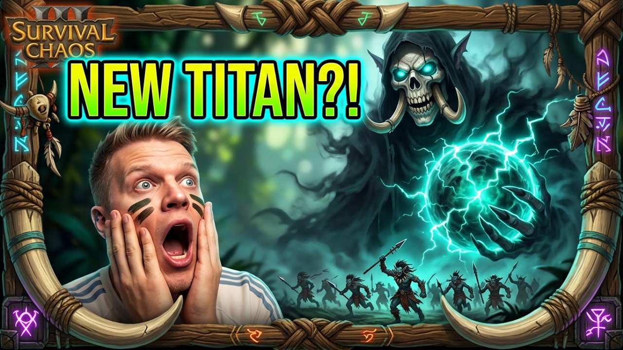 I Played With The New Troll Titan?! | Warcraft 3: Survival Chaos