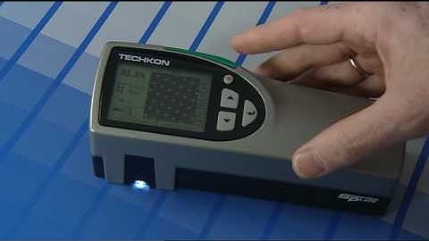Techkon SpectroPlate spectraalmeter introductie (engelstalig)