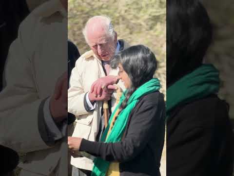 His Majesty walks The King Charles III England Coast Path