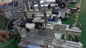 FK616 Semi Automatic  Square Bottle  Labeling Machine