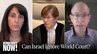 Can Israel Ignore World Court's Order? Experts Weigh in on ICJ Genocide Case