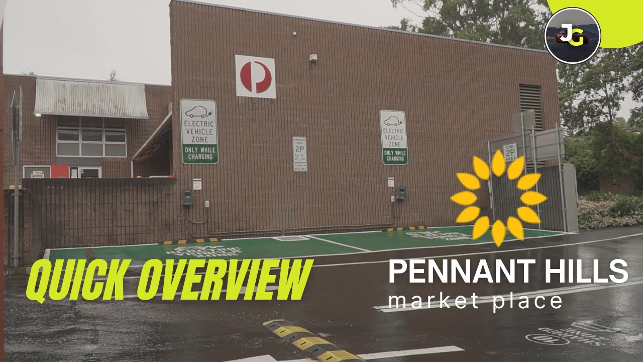 Pennant Hills Market Place EV Charger YouTube