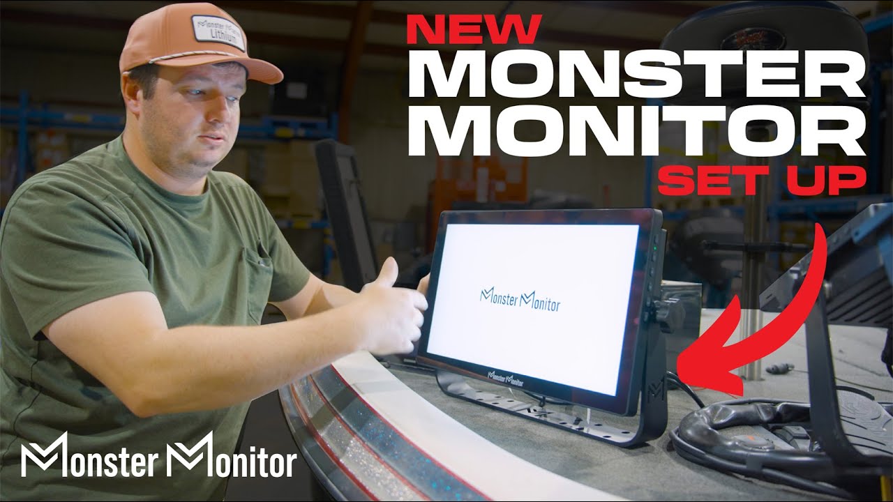 Computer Monitor Monster *TUTORIAL* MONSTER MONITOR *SET UP* - YouTube