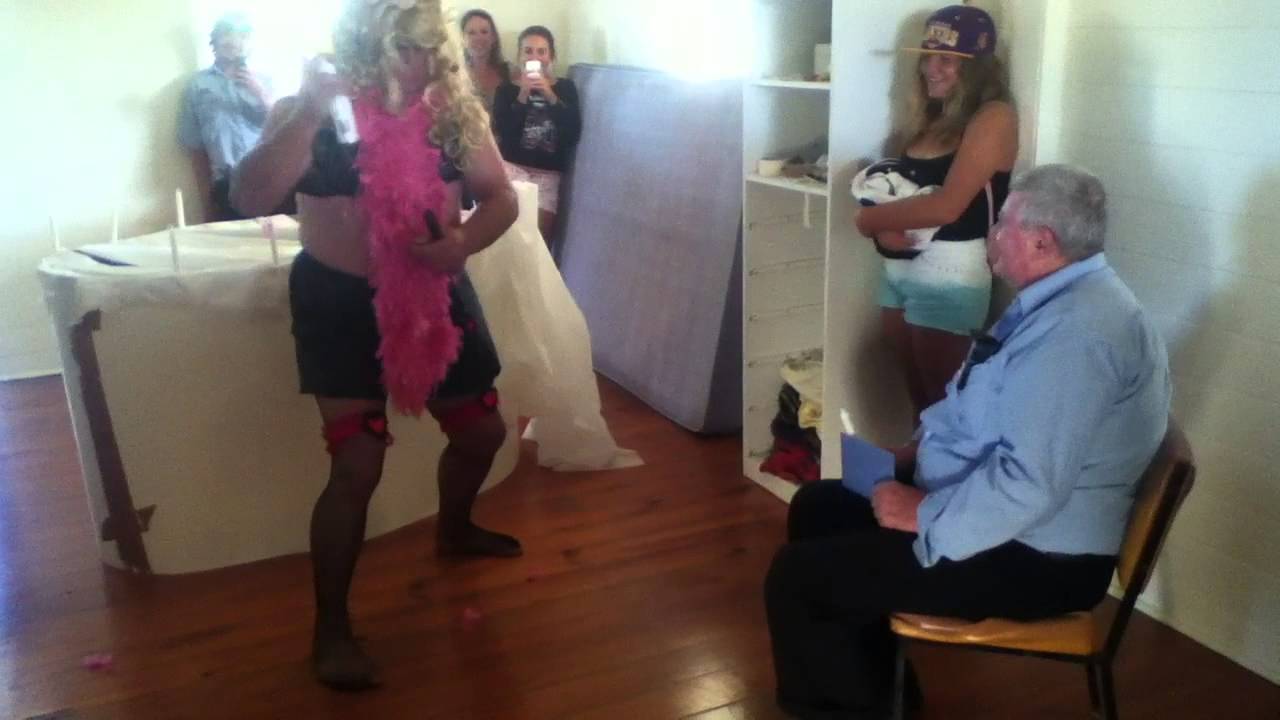 Fat Drag Queen Jumps out of Cake! YouTube