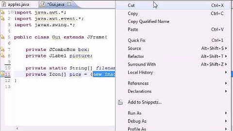 Java Programming Tutorial   68   JComboBox