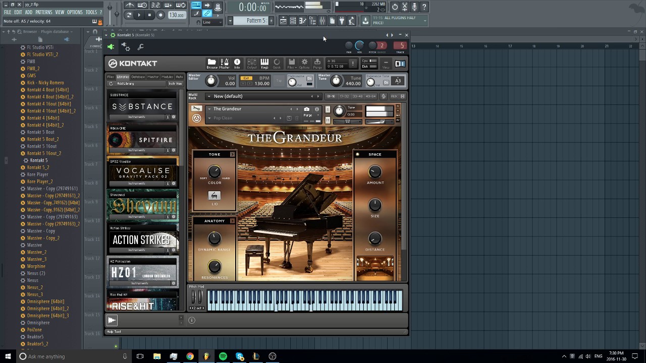 Random 10 Minute Piano Improvisation and Brainstorm Session [November 30th 2016]