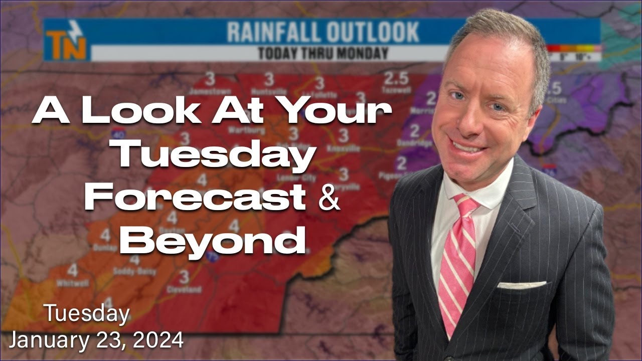 Warmer & Mostly Dry Today, But . . . - January 23, 2024 - YouTube