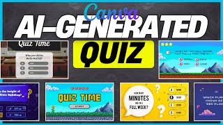 How to Create An AI-Generated QUIZ in Canva [FREE]