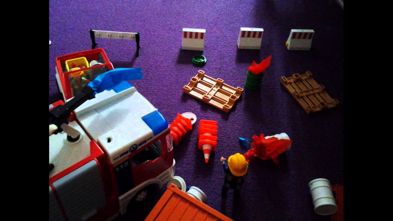 Playmobil Accident sur la route YouTube