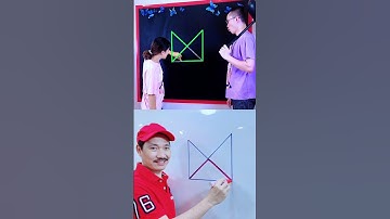 One line draws the entire shape, and the lines cannot overlap! Is there an answer to this question?