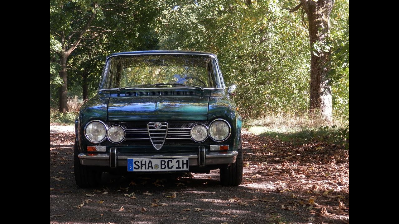 Alfa Romeo Giulia Super; "Ein Sommertag mit Giulia", Giulia Super, Oldtimer