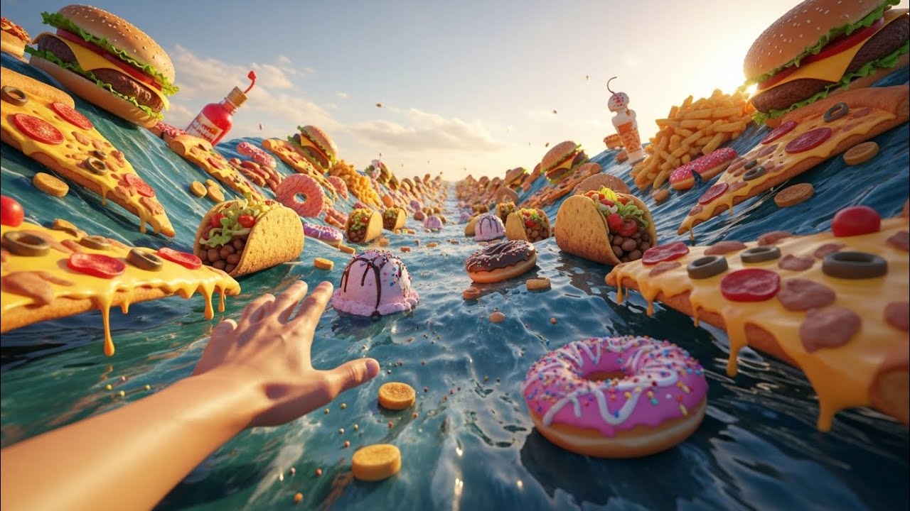 Which Ocean Would You Swim In? | Satisfying AI ASMR Relaxing | Eatovation