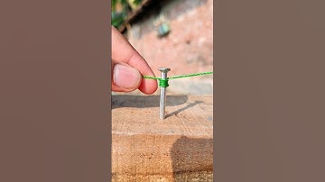 Incredible! It is a knot that can be easily untied