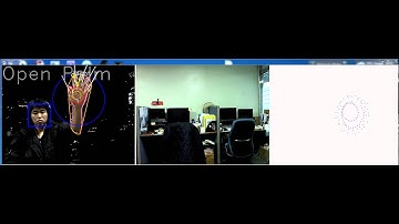 OpenCV EmguCV Kalman filter to smooth webcam hand and finger tracking points