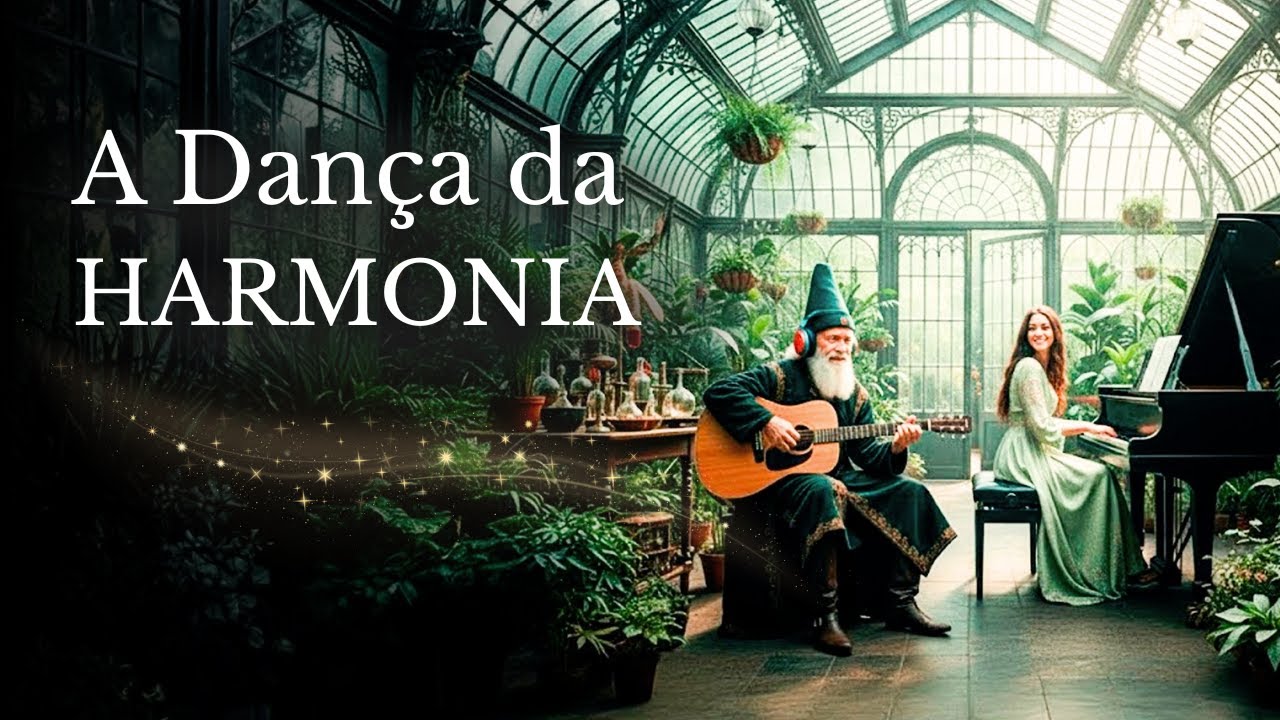 A DANÇA DA HARMONIA | Violão e Piano Instrumental para Focar  🎸🎹