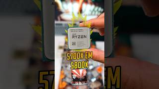 Tunando o Ryzen 7 5700x em 5800x - PBO rápido #ryzen #pc #pcgamer