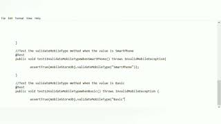 Mobile Store Management Java Program