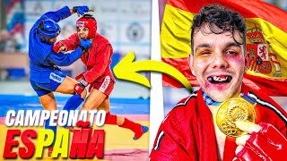 ¡SOY el NUEVO CAMPEÓN DE ESPAÑA de COMBAT SAMBO!? 🥊🥇 (No Pegué un Puñetazo en mi Vida xd)