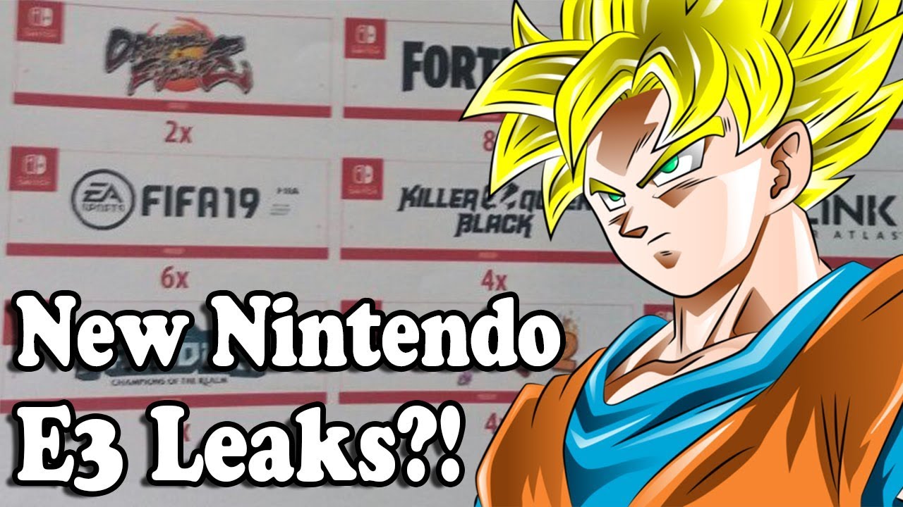 New Nintendo E3 Leak Suggests Potential 3rd Party Games