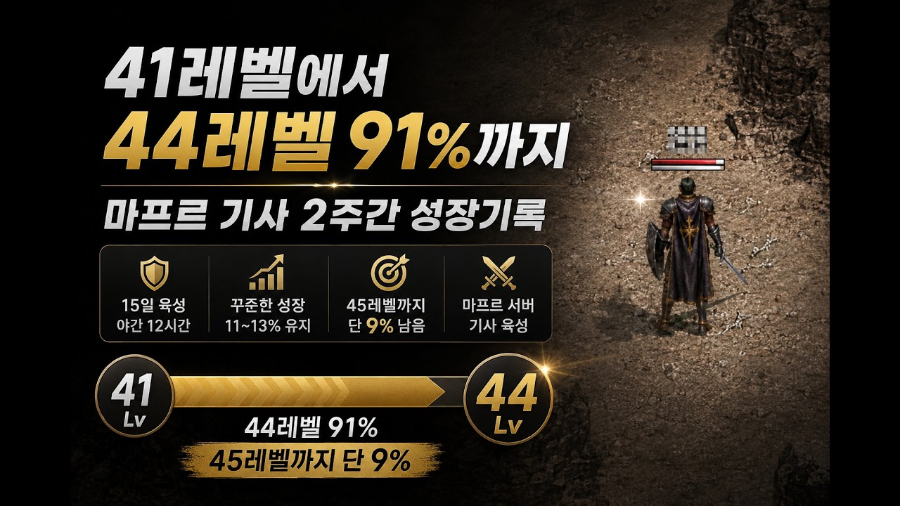 13% AGAIN AND AGAIN|꾸준함의 결과