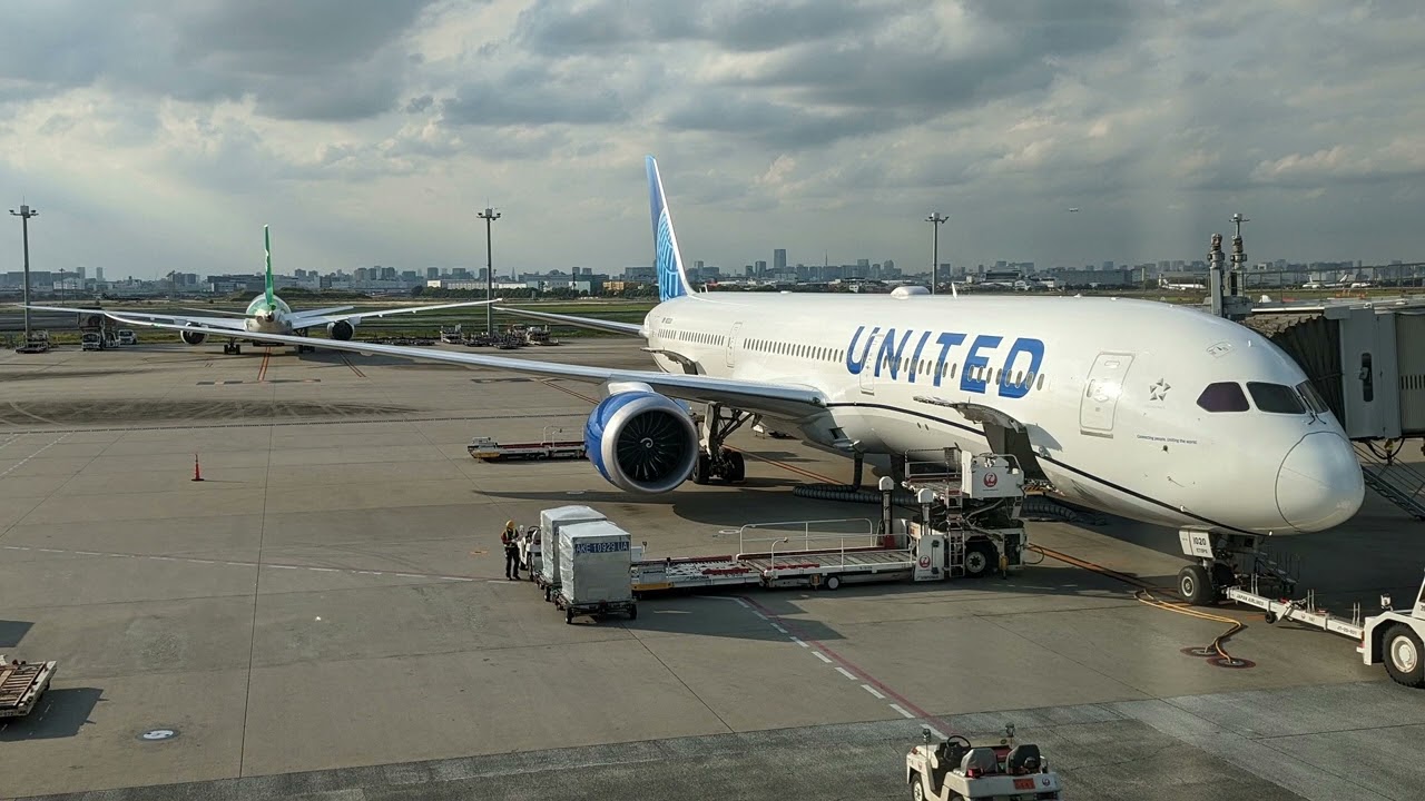 2023/05/12 United Airlines 882 Announcement: Tokyo Haneda - Chicago O'Hare | ユナイテッド航空 882便 機内アナウンス