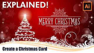 Illustrator Tutorial How To Design A Christmas Card Youtube Illustrator Tutorial How To Design A Christmas Card Youtube
