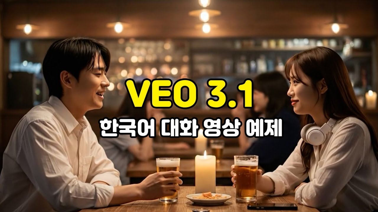 [ AI ] VEO 3로 만든 한국어 대화 스토리 영상 예제 - YouTube