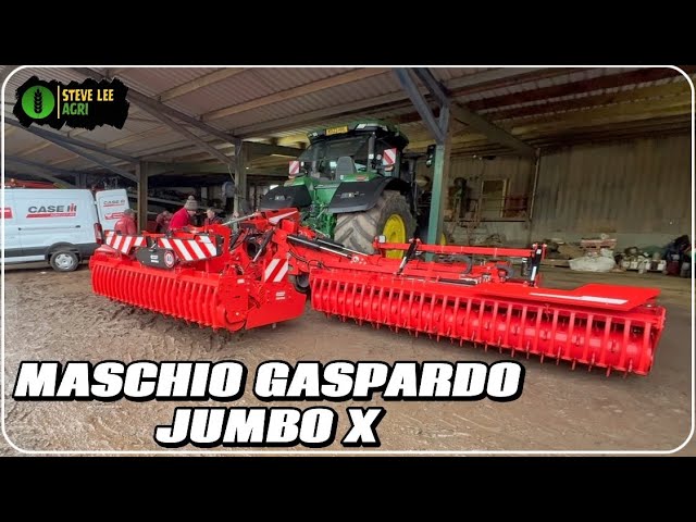 TECHNICIANS IN THE YARD: PDI FOR THE JUMBO X POWER HARROW. - YouTube