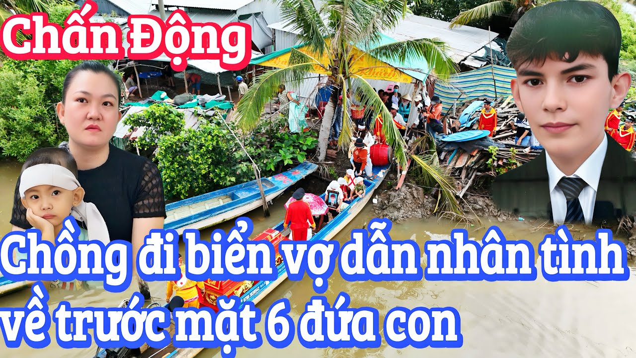 Câu chuyện đằng sau người đàn ông 36t ra đi bỏ lại 6 đứa con trai .Vợ theo nhân tình mới.
