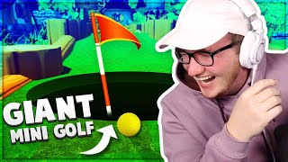 The HOLE Is The ENTIRE MAP??  Mini Golf